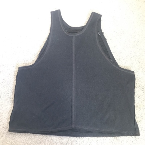 FLASH SALE! ❤️ FREE PEOPLE High Neck Gray Tank - Picture 7 of 8